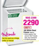 Defy 165 White Chest Freezer-DMF447