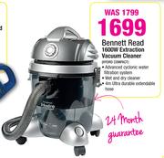 Bennett Read 1600W Extraction Vacuum Cleaner HYDRO COMPACT