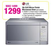 LG 30L Grill Mirror Finish Microwave Oven MH7043BARS