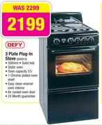 Defy 3 Plate Plug-In Stove DSS513