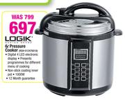 Logik 6L Pressure Cooker RSH-012476018