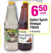 Safari Spirit Vinegar Assorted-750ml Each