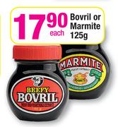 Bovril Or Marmite-125g Each
