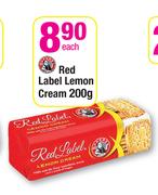 Red Label Lemon Cream-200g Each