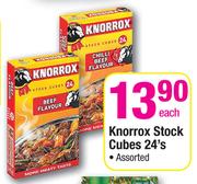 Knorrox Stock Cubes Assorted-24's Each
