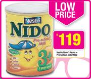 Nestle Nido 3 Years + Pre School Milk-900g