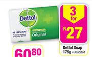 Dettol Soap Assorted-3 x 175g