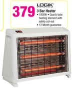 Logik 3 Bar Heater