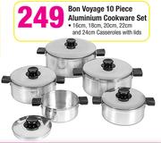 Bon Voyage 10 - Piece Aluminium Cookware Set
