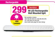 Eurolux 90 LED Rechargeable Wall Mounted Light