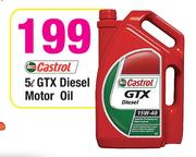 Castrol 5L GTX Diesel Motor Oil