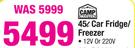 Camp Master 45L Car Fridge / Freezer 