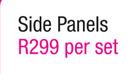 Camp Master Side Panels- Per Set