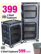 Camp Master 5 Shelf Cupboard