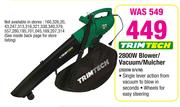 TrimTech 2800W Blower / Vacuum / Mulcher 2800W B/V/M