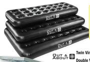 Out & About Double Vinyl Airbed-Each