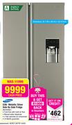 Samsung 539ltr Metallic Silver Side By Side Fridge-RSA1WTMG1