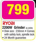 Ryobi 2200W Grinder G-2200