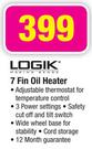 Logik 7 Fin Oil Heater