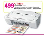Canon 3 In 1 Printer MG2540
