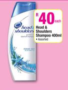 Head & Shoulders Shampoo Assorted - 400ml