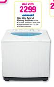 Kalvinator 14kg White Twin Tub Washing Machine KL14TT2W