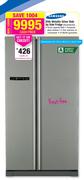 Samsung 550L Metallic Silver Side By Side Fridge RSA1NTMG/XFA