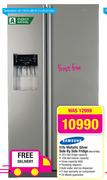 Samsung 516L Metallic Silver Side By Side Fridge RSA1DTMG