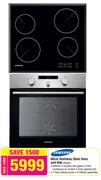 Samsung 60cm Stainless Steel Oven And Hob PKG007