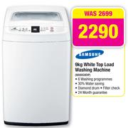 Samsung 9Kg White Top Loader Washing Machine WA90G9DIP