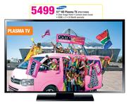 Samsung 51" HD Plasma TV PS51F4000