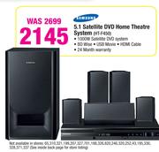 Samsung 5.1 Satellite DVD Home Theatre System HT-F450