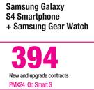 Samsung Galaxy S4 Smartphone+ Gear Watch-On Smart S