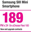 Samsung S3 Mini Smartphone-On uChoose Flexi 100