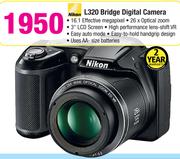 Nikon L320 Bridge Digital Camera