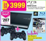 PS3 500GB Console