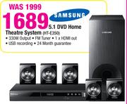 Samsung 5.1 DVD Home Theatre System HT-E350