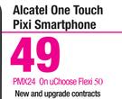 Alcatel One Touch Pixi Smartphone-On uChoose Flexi 50