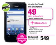 Alcatel One Touch Pixi Smartphone-On uChoose Flexi 50