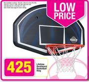 Lifetime Backboard Basketball Ring