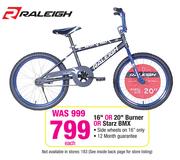 Raleigh 16" Or 20" Burner Or Starz BMX