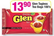 Glen Tagless Tea Bags-100's