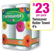 Twinsaver Roller Towel-4's Per Pack