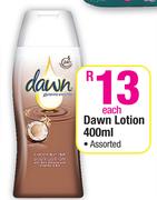 Dawn Lotion Assorted-400ml Each