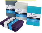 Mainstays Queen Fitted Microfibre Sheet-Each
