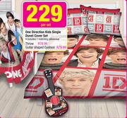 One Direction Kids Throw Duvet Cover Set-Per Set