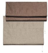 Ready-Made Fabric Roman Blinds(Chocolate Or Stone) 1500x1600mm