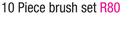 Homestead 10 Piece Paint Brush Set