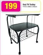 Eezi TV Trolley H72XW60XD40cm