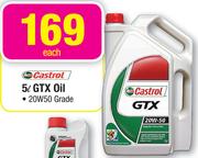 Castrol 5L GTX Oil